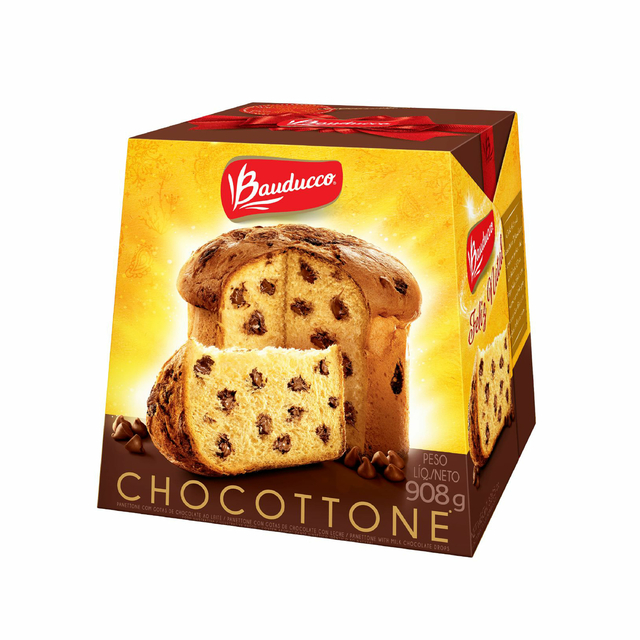 Panettone Bauducco Chocottone 908g - Super Adega