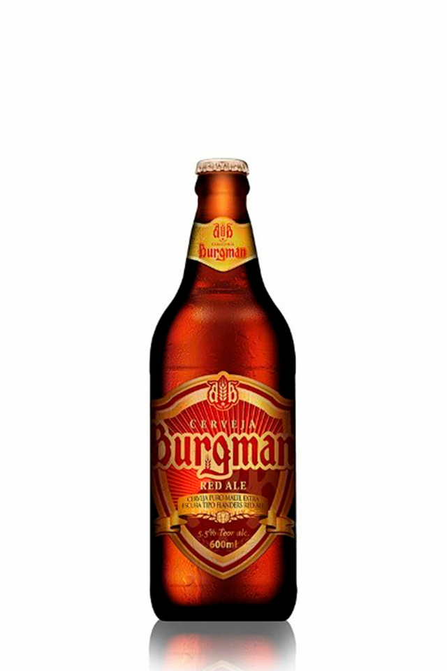 Cerveja Burgman Red Ale 600 ml - Jacuba Craft Beer