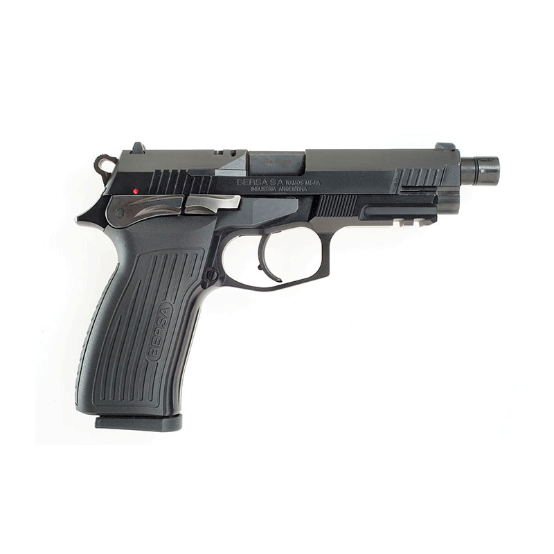 PISTOLA BERSA TPR9X PAVONADA CAÑON ROSCADO 9 mm