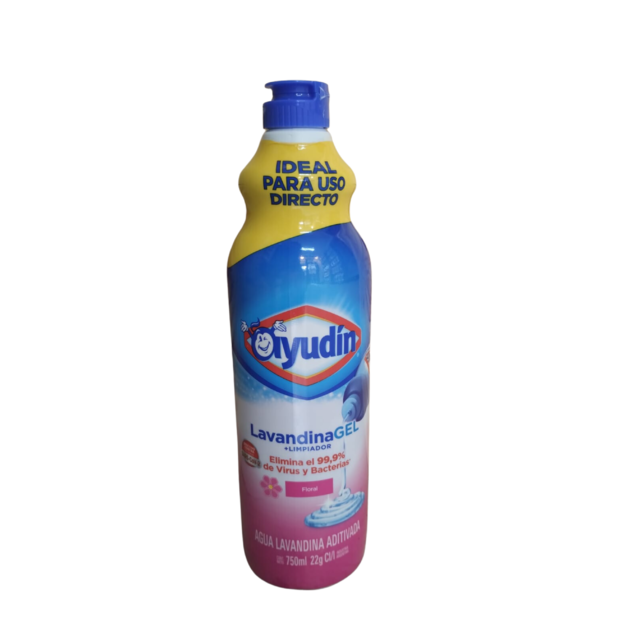 LAVANDINA GEL AYUDIN FLORAL 750ML FENIX PROVEEDURIA