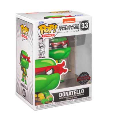 Boneco Tartarugas Ninja Donatello Colecionável - Sunny