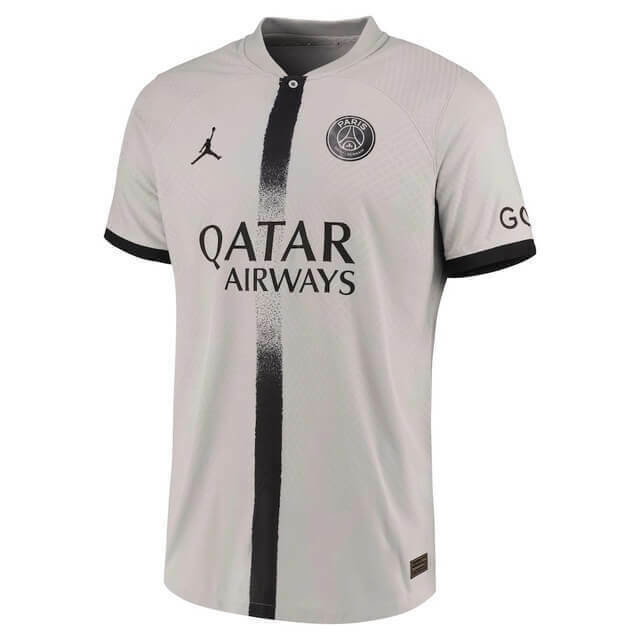 Camisa Paris Saint Germain psg Away Shirt Branca 21/22 em Promoção