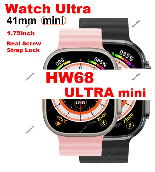Comprar Relógio Digital Smartwatch Hw68 Ultra Mini Masc/fem 41mm - Luis  Fornecedor SP