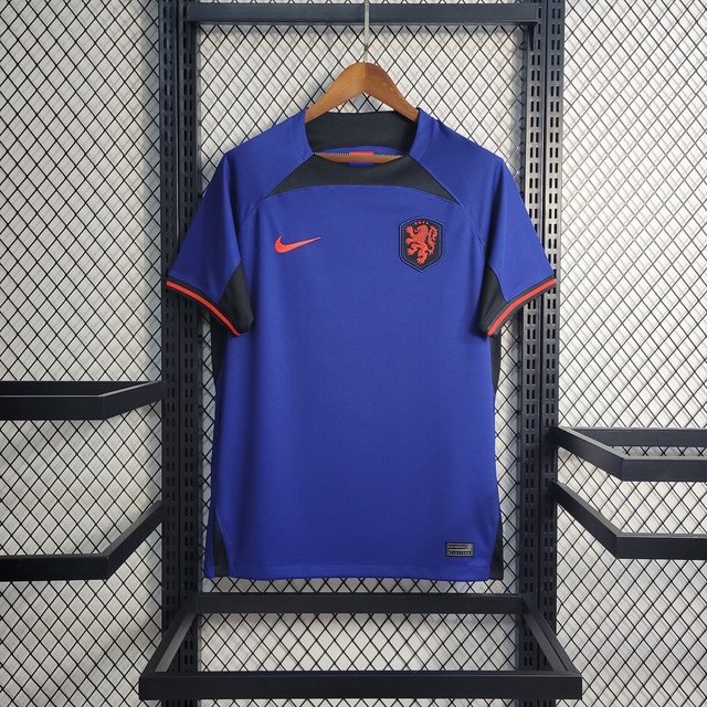 Camisa Seleção da Holanda Home 22/23 Torcedor Nike Masculina - Laranja