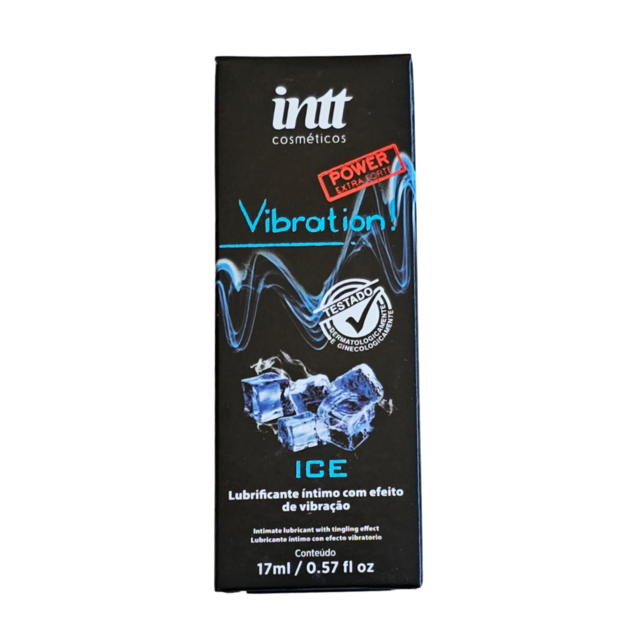 Vibration Ice Lubrificante Ntimo Efeito De Vibra O