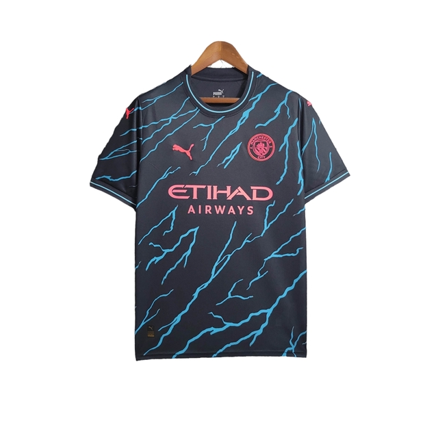 Camisa do Manchester City III 23 Puma Masculina Jogador em