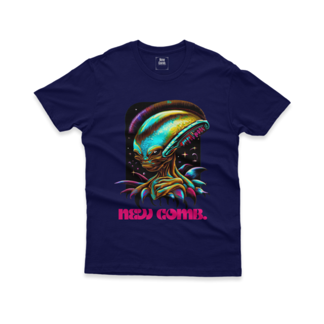 Camisa Camiseta Longline Alien Alienígena Tumbler Neon Desenho Blusa