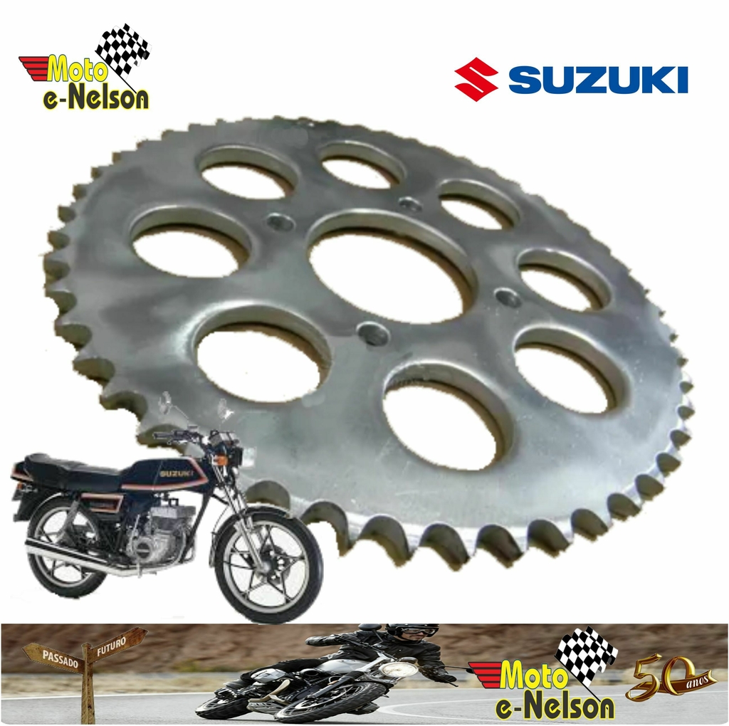 Coroa De Transmiss O Dentes Suzuki Gt