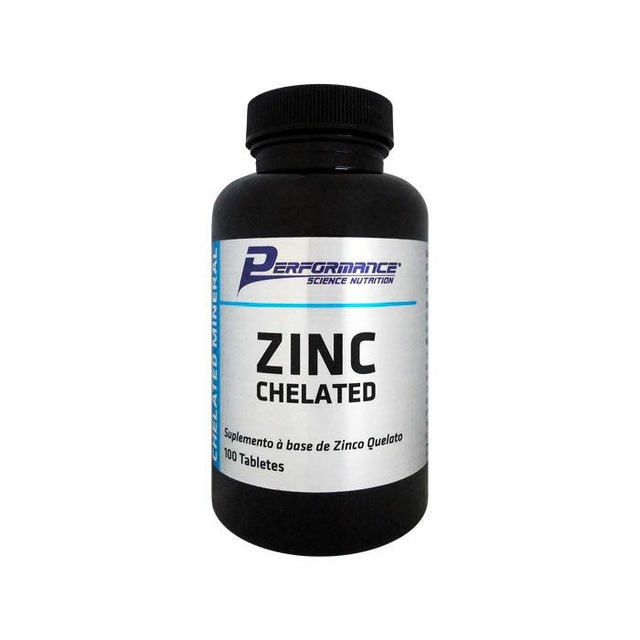 Zinc Chelated (100 Tabs) Padrão Único