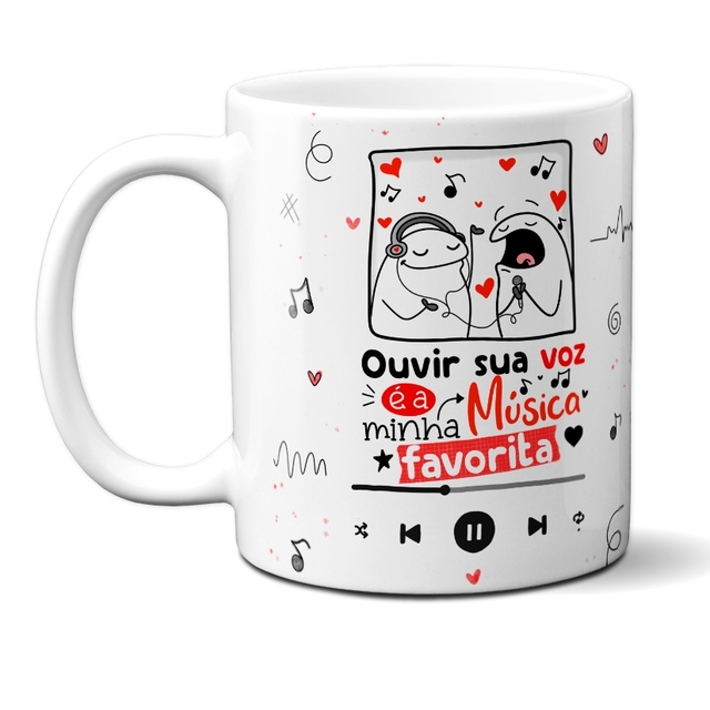 Caneca Casais Sua Voz M Sica Flork