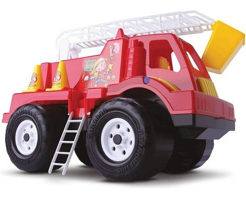 Kit 9 Brinquedo Carrinho Bombeiro Trator Caminhão Menino no Shoptime