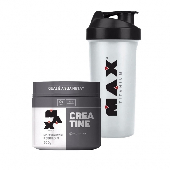 Creatina 300g - Max Titanium - Drogarias Pacheco