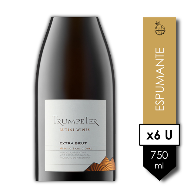 Trumpeter Extra Brut Chardonnay X U Espumante Ml