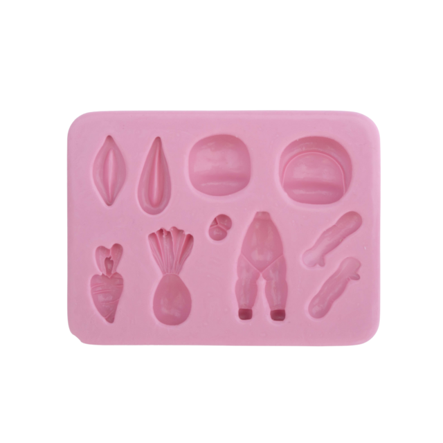 Molde De Silicone Para Biscuit Baby Pascoal MJ Artesanatos