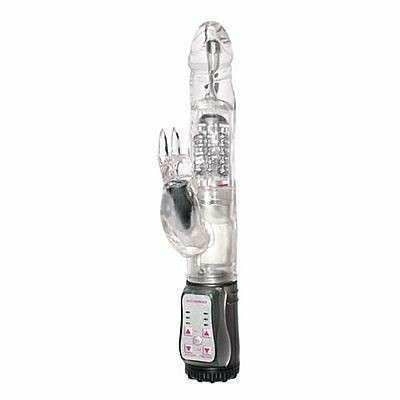 Jack Rabbit Nano Clear Vibrador Rotativo Velocidades C Esferas M