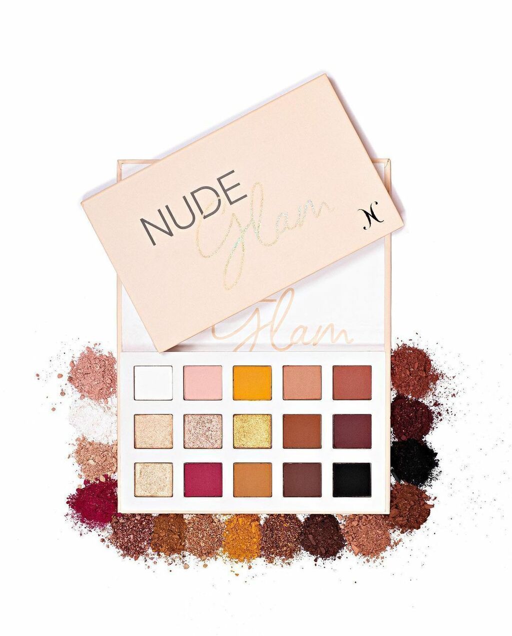 Paleta De Sombra Nude Glam Nath Capelo