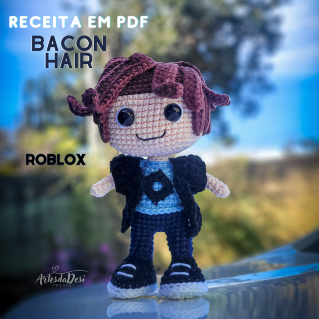 ROBLOX-Boneca de Coleção Virtual Doll com Acessórios, Novo Produto