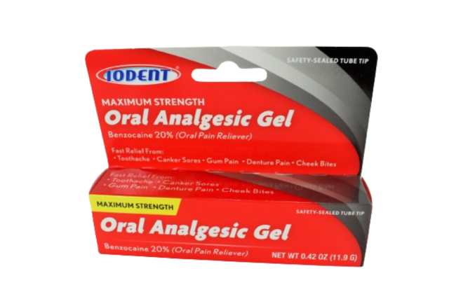 Pomada Oral Analg Sica Oral Analgesic Gel Iodent