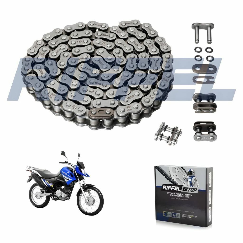 Kit Relação Transmissão XTZ 150 Crosser c Retentor Riffel