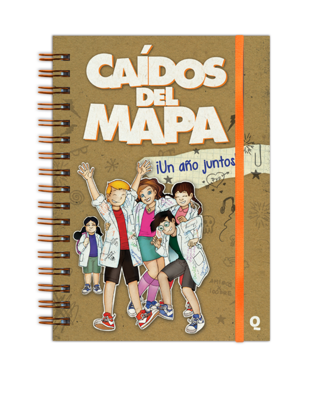 LIBRO AGENDA CAÍDOS DEL MAPA UN AÑO JUNTOS Quipu