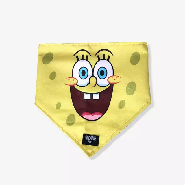 Bandana Zonacriativa Pets Patrick Estrela - Bob Esponja Gg