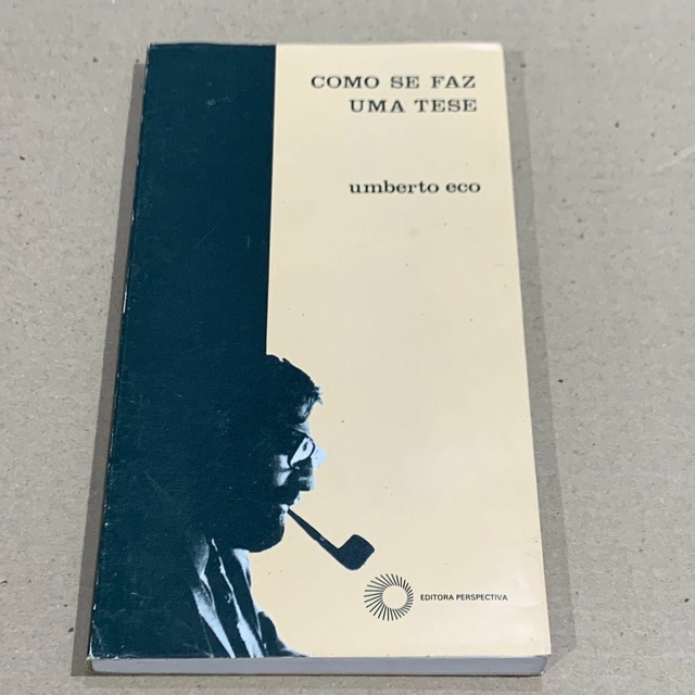 LIVRO COMO SE FAZ UMA TESE UMBERTO ECO Sebo Lumiere