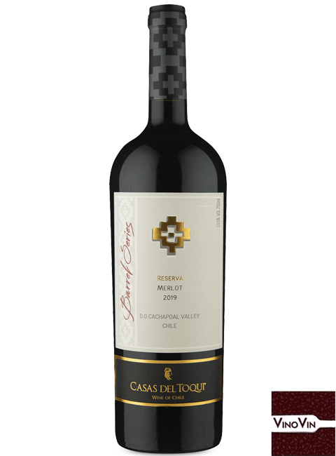 Vinho Casas Del Toqui Barrel Series Reserva Merlot Ml