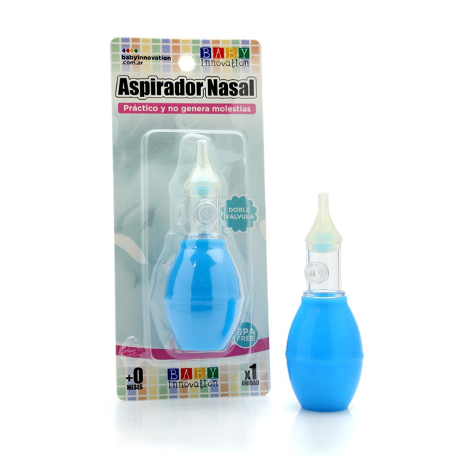 diseño cepillo Observatorio Aspirador Nasal Baby Innovation Sacamoco - LT bebé