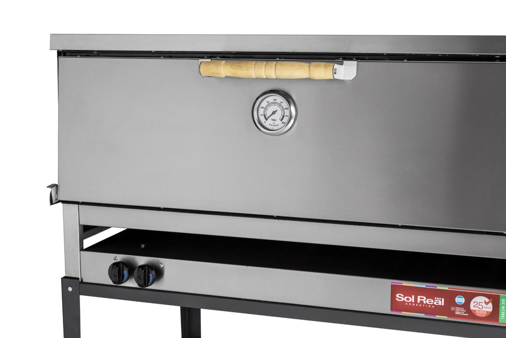 Horno Pizzero Sol Real Moldes Con Gratinador