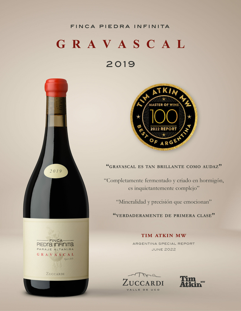 Zuccardi Finca Piedra Infinita Gravascal Malbec