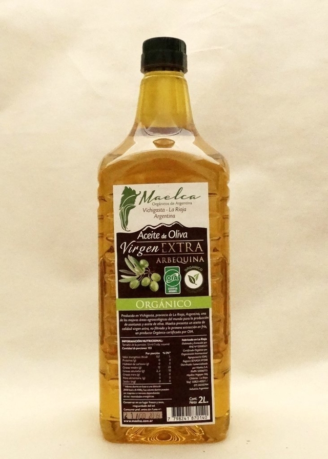 Aceite De Oliva Org Nico X Lts Maelca