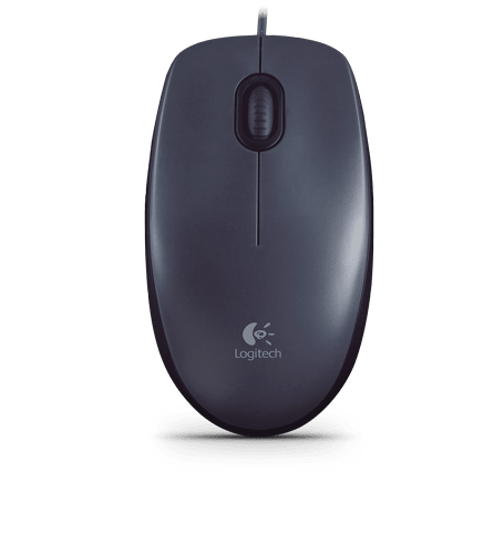 mouse logitech m90 dark midnight gray