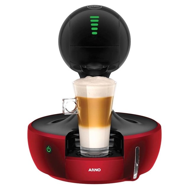 Cafeteira portátil Nescafé Dolce Gusto Arno Mini Me automática vermelha e  preta para cápsulas monodose 220V