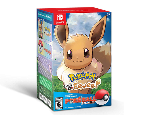 Pokemon: Let's Go, Eevee! + PokeBall Pack Pokeball Bundle
