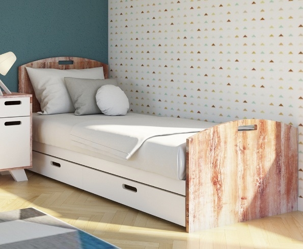 Dormitorio Aplastar visitante Cama Nordica 1 Pl - Comprar en Desde la Raiz