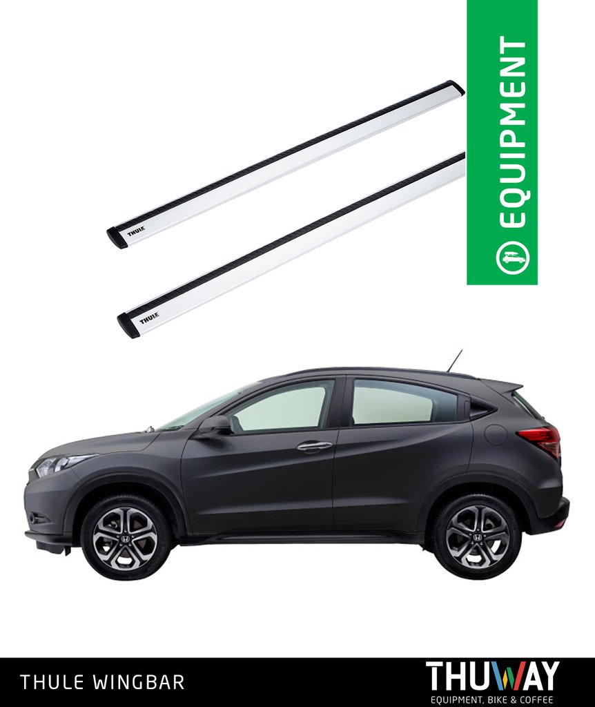 Barras Portaequipaje Thule WingBar Honda HRV 2015 2019 Riel De Techo