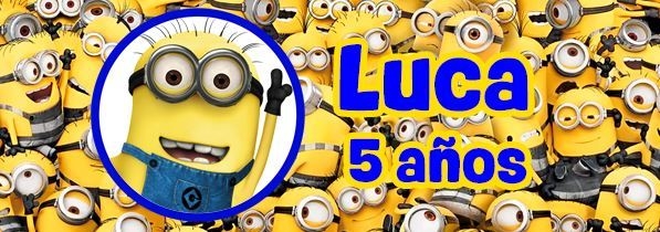 Acuarelas Minions Ac Piruletas Souvenirs