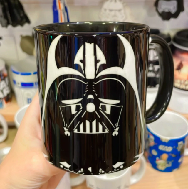 Taza Darth Vader Negra Star Wars Comprar En Abanico