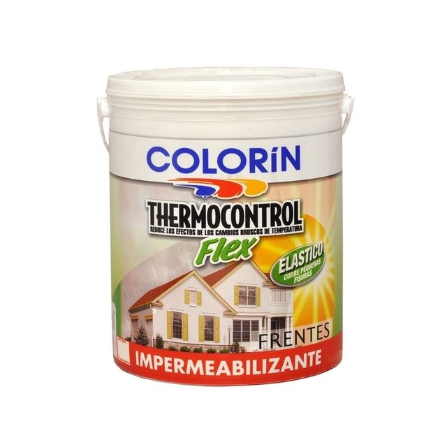 Colorin Thermocontrol Flex Frentes Impermeabilizante X 4 Lts COLORES