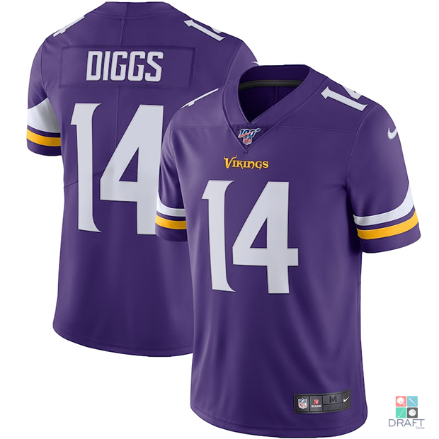 Stefon Diggs Minnesota Vikings Nike Vapor Untouchable Limited Player Jersey  - Purple