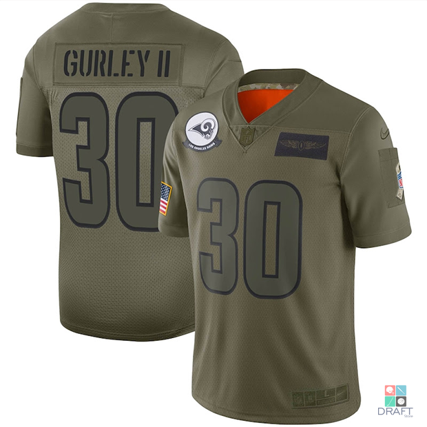 Todd Gurley II Los Angeles Rams Nike Salute To Service Jersey