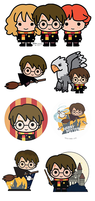Stickers HP Harry Potter - Sortilegios Potter