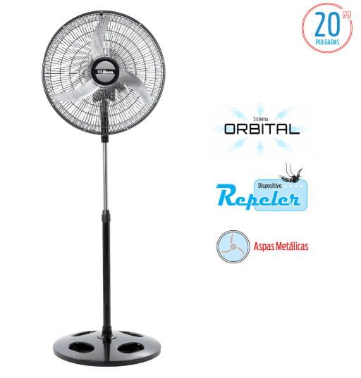 VENTILADOR PIE 20" VPC20B - Comprar En Casa Bouciguez