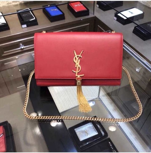 ysl gold chain bolsa