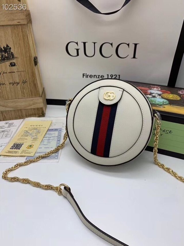 gucci box and dust bolsa