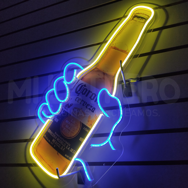 Letrero Luminoso Neon Corona Extra Led Karaoke Bar