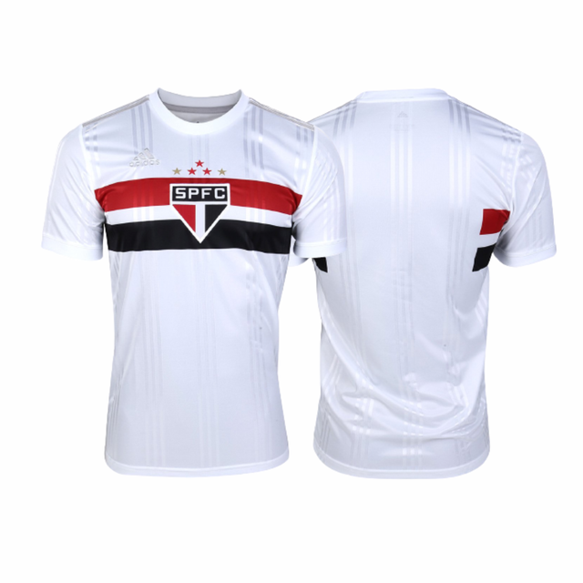 Camisa São Paulo I 21/22 s/n° Torcedor Adidas Masculina - Branco+
