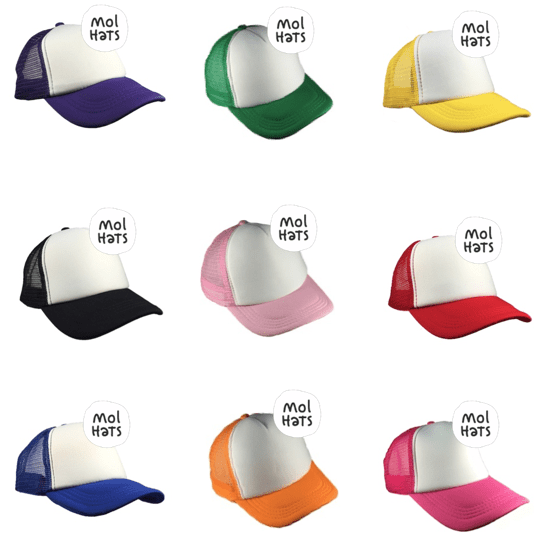 Trucker Niños 1 Color + Frente - Hats
