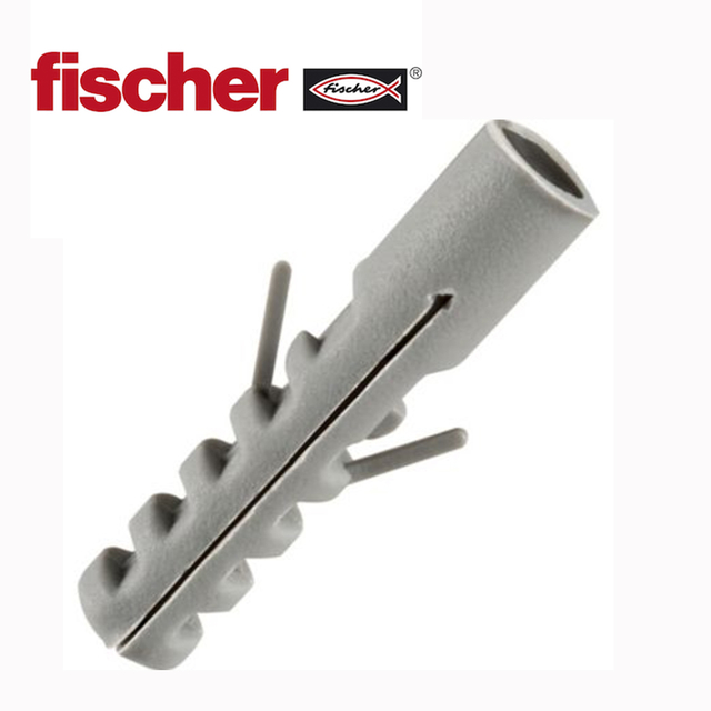 Tarugo 6mm De Nylon Fischer S6 X 10 UNIDADES