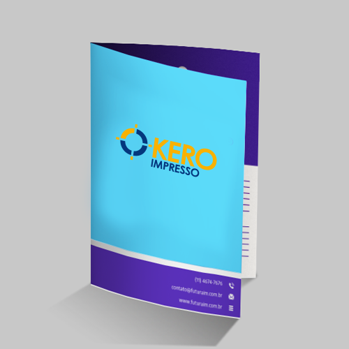 Folder Comprar Em Keroimpresso